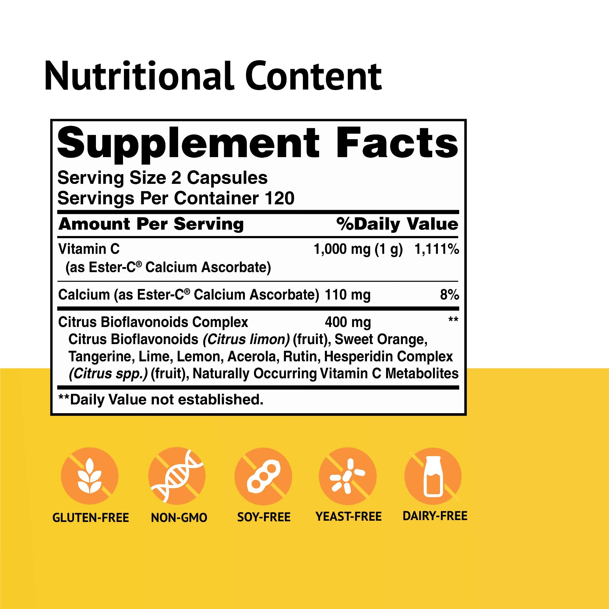 American Health Ester-C capsules ready for daily immune support.