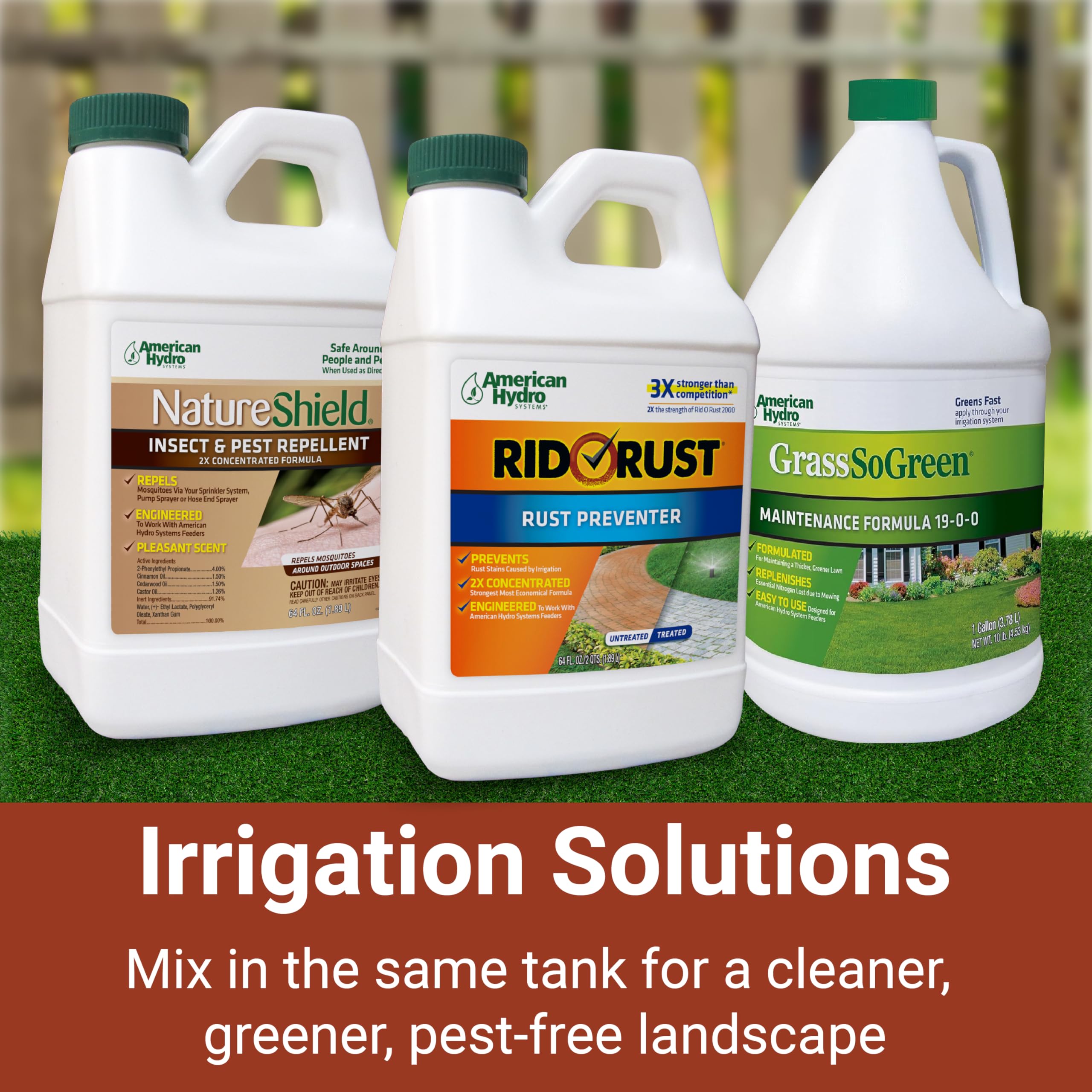 One bottle treats up to 125,000 gallons of water.