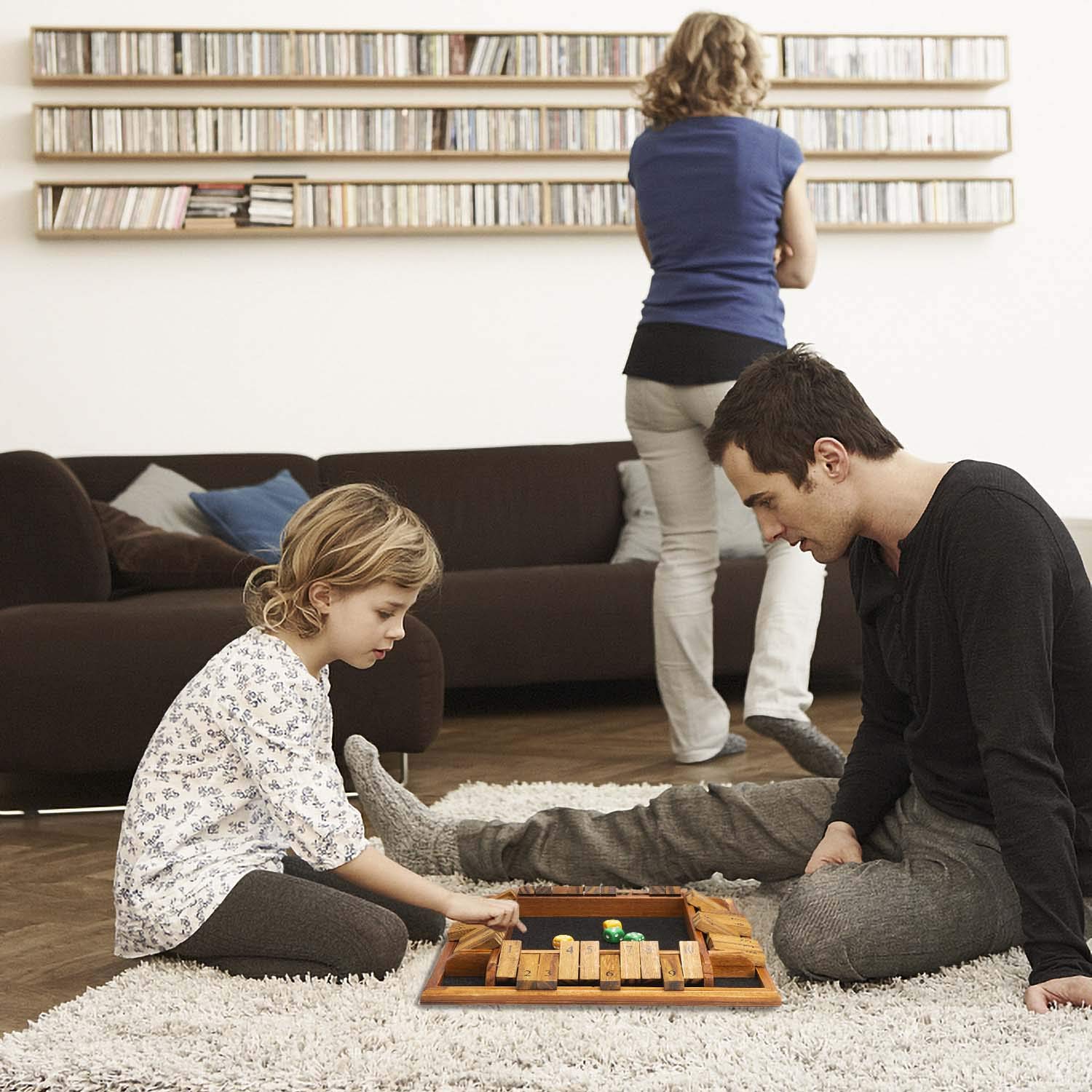 AMEROUS instruction sheet simplifies rules to help quick setup for parties.