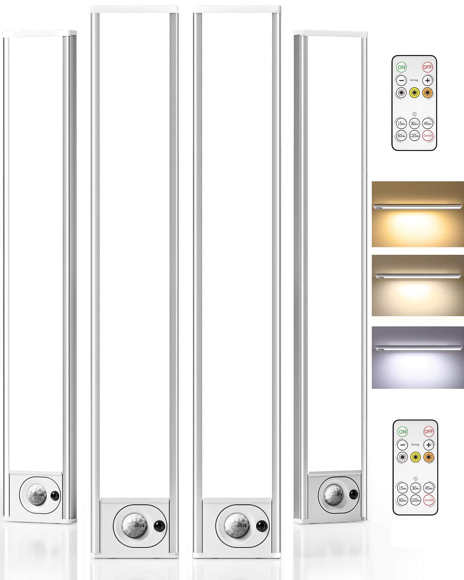 AMETHEUS under-cabinet light remote kit for easy setup and wireless control.