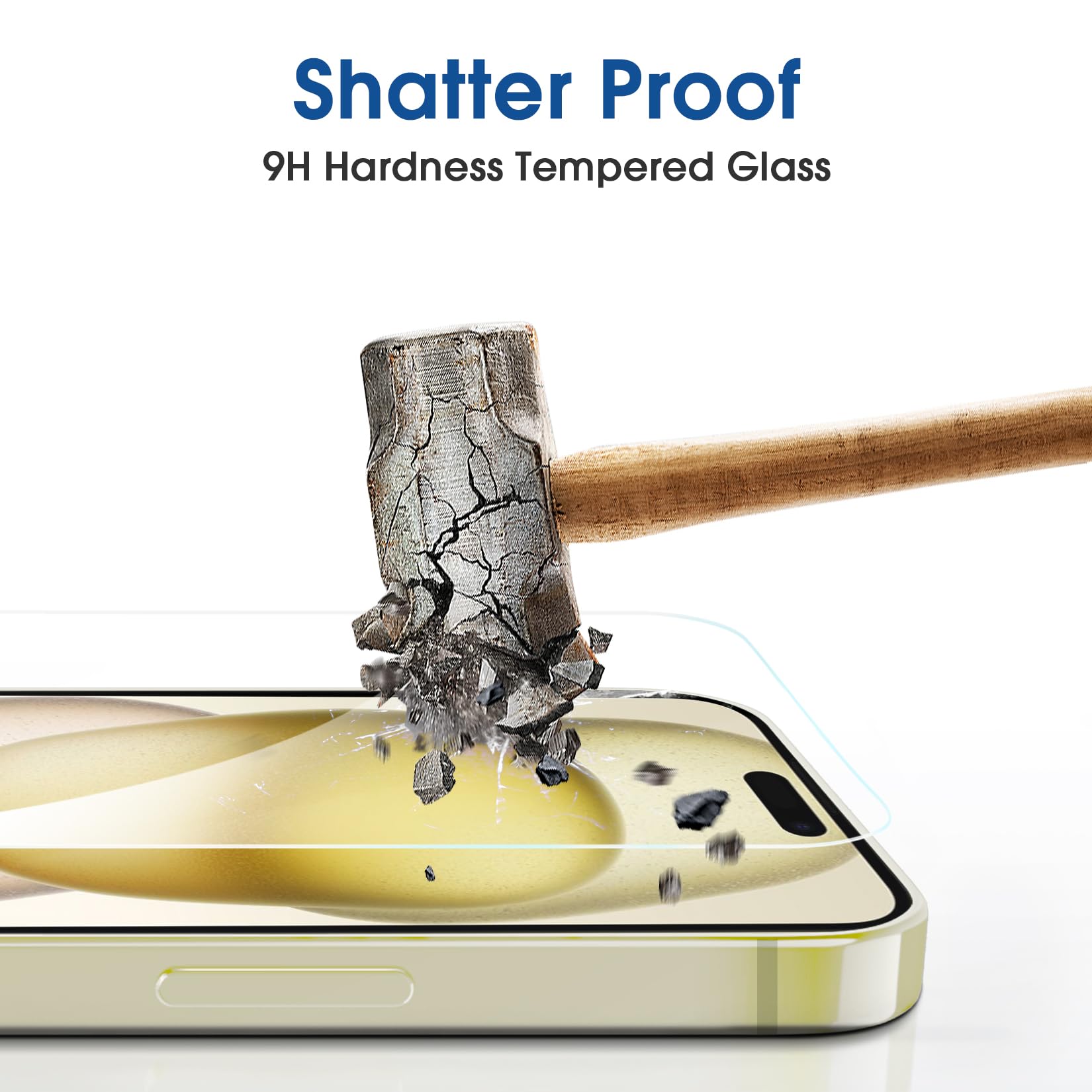 amFilm 0-33mm tempered glass screen protector for durable protection