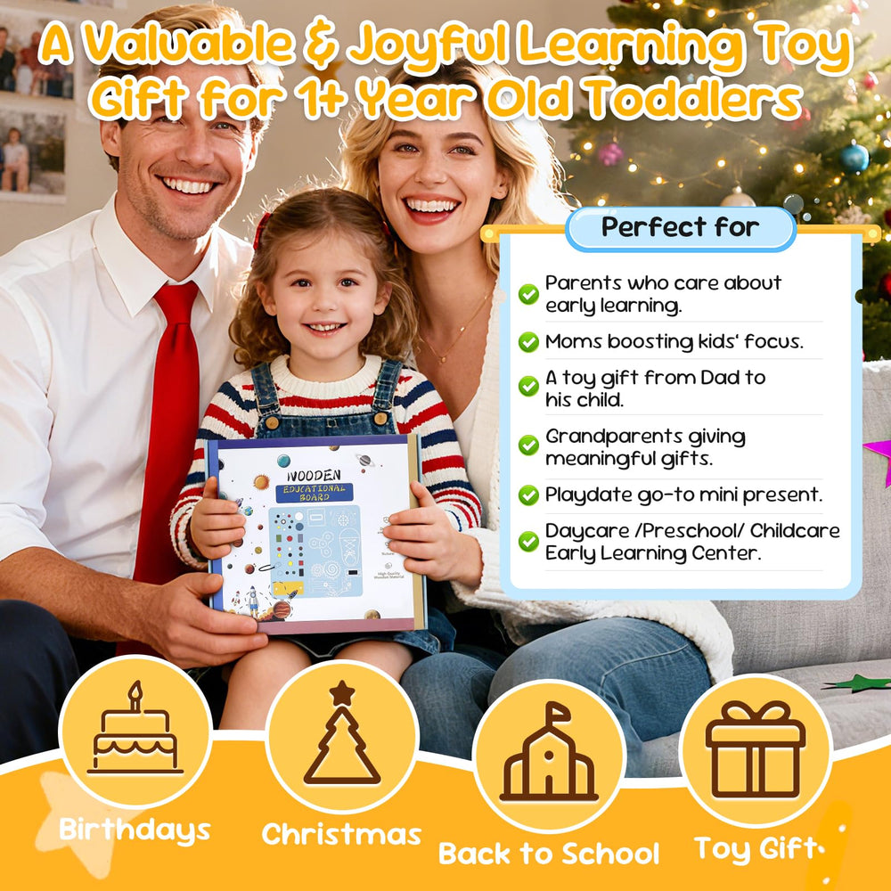 AMGAMGTS busy board gears to boost fine motor skills