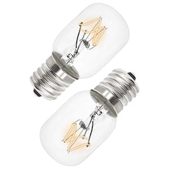 AMI PARTS 8206232A microwave light bulb illuminating the Whirlpool oven interior