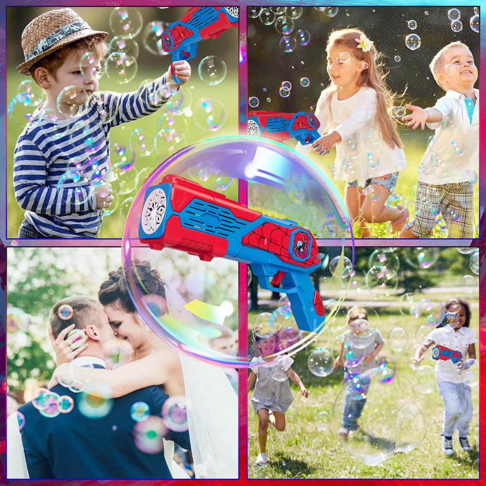Amiabling Bubble Gun concentrate tablets provide skin-friendly bubbles