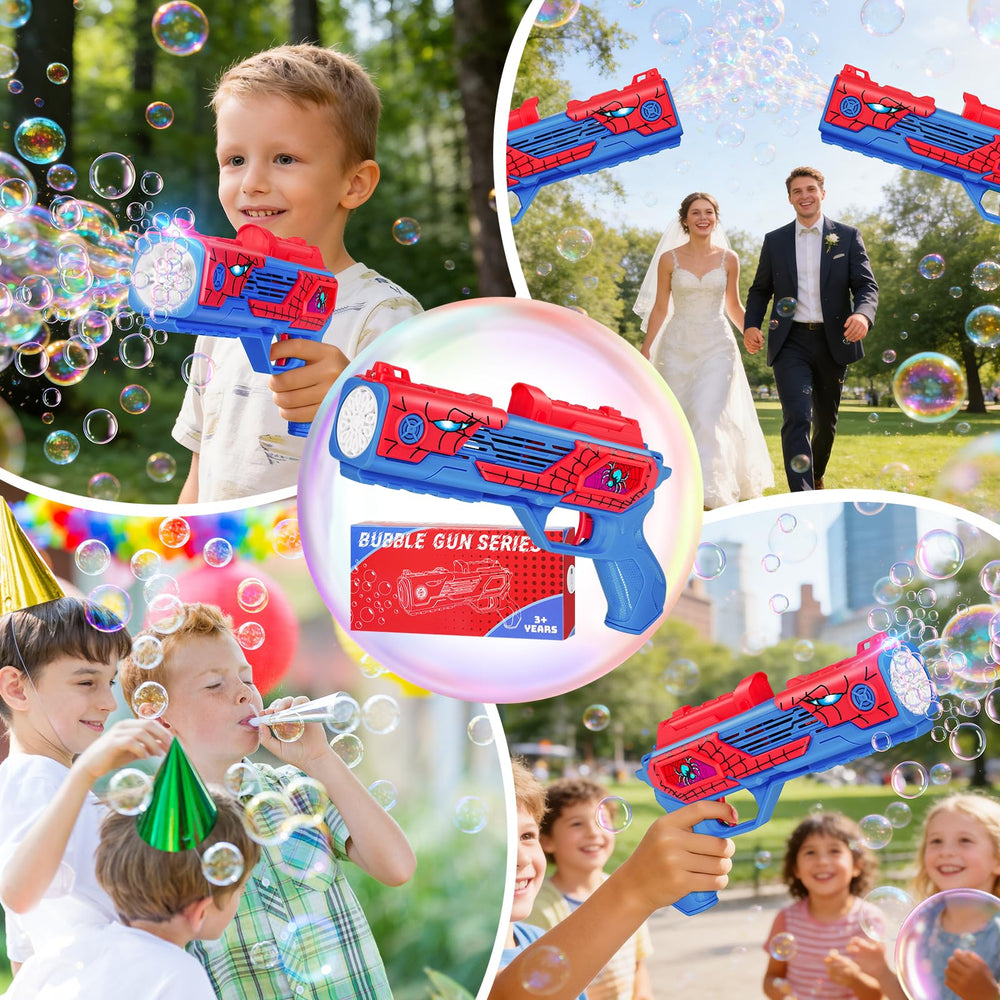 Amiabling bubble machine at a birthday party for celebrations