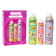Amika Big Mood volumizing finishing spray bottle for root lift and all-day volume.