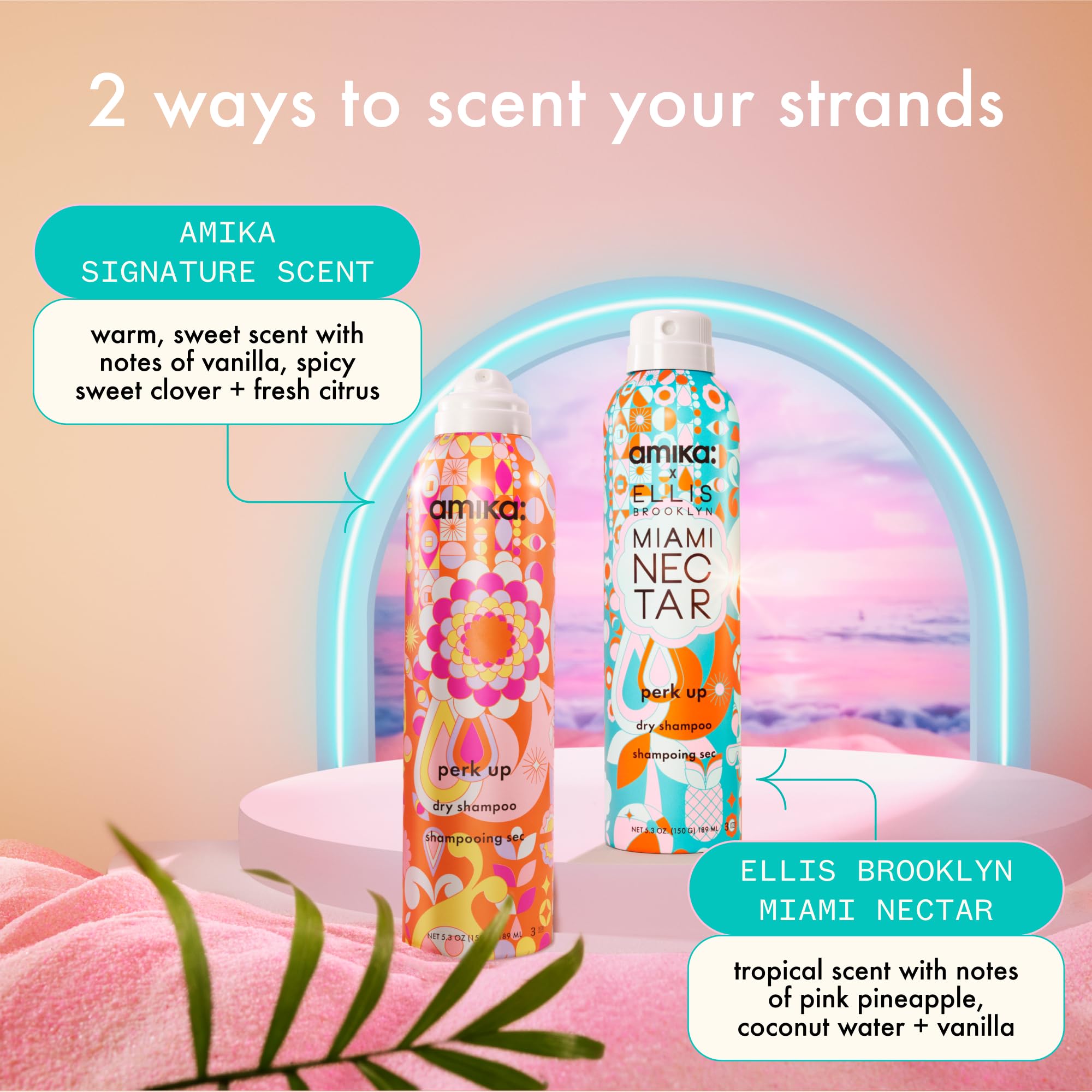 Amika Miami Nectar Perk Up adds body and volume between washes.