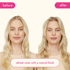 Amika Perk Up Plus bottle at vanity ready for daily refresh