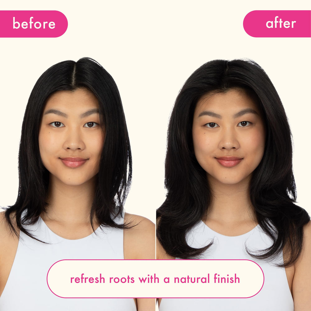 Amika Perk Up Plus hair finish appears silky and breathable