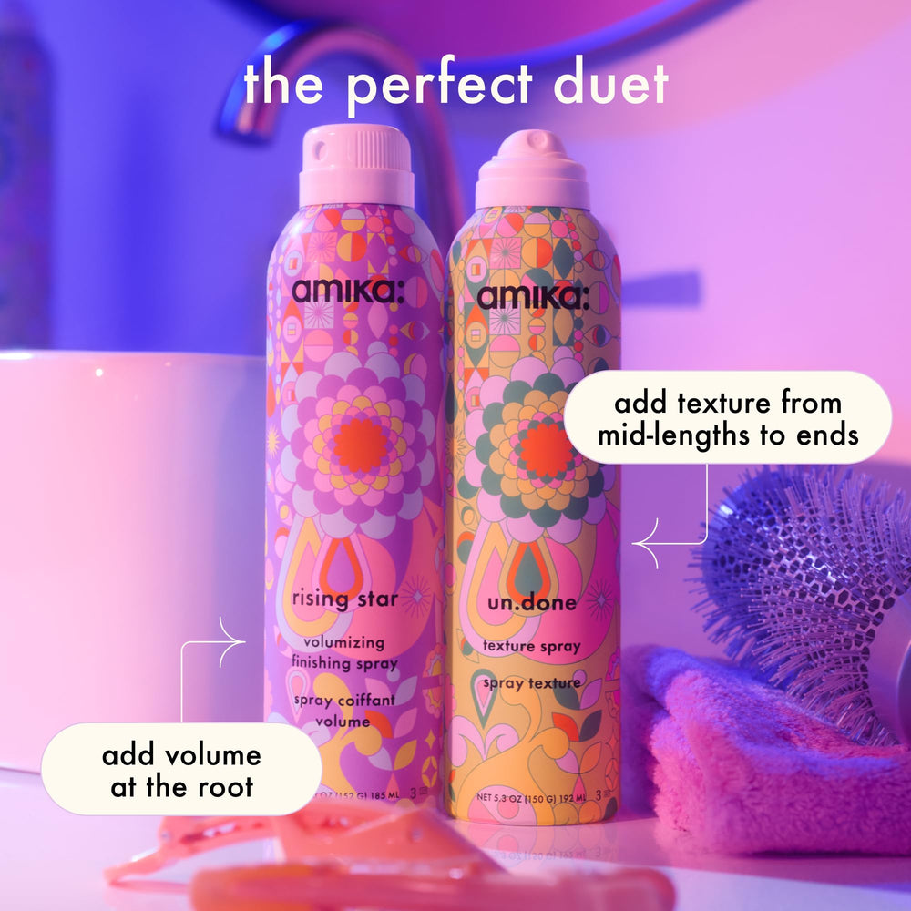 amika Rising Star packaging with logo and product details.