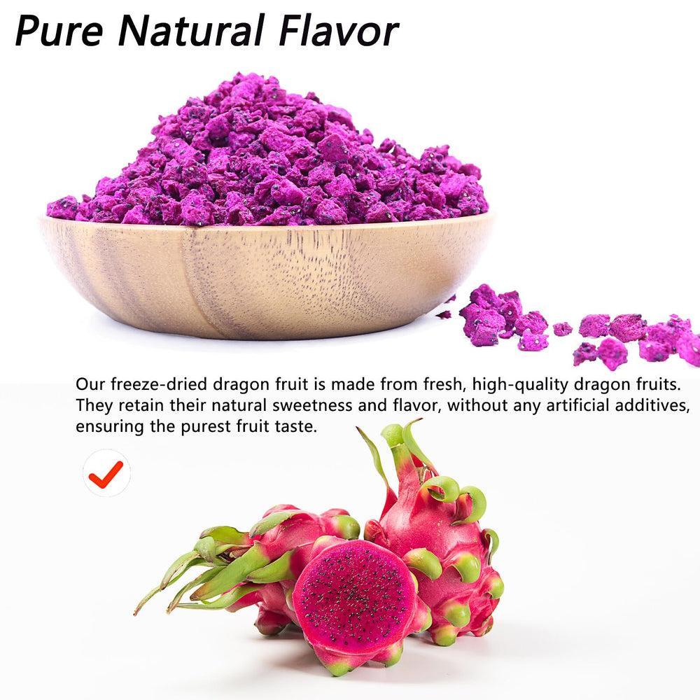 Amilutuo dragon fruit for baked goods, adding subtle flavor and crunch.
