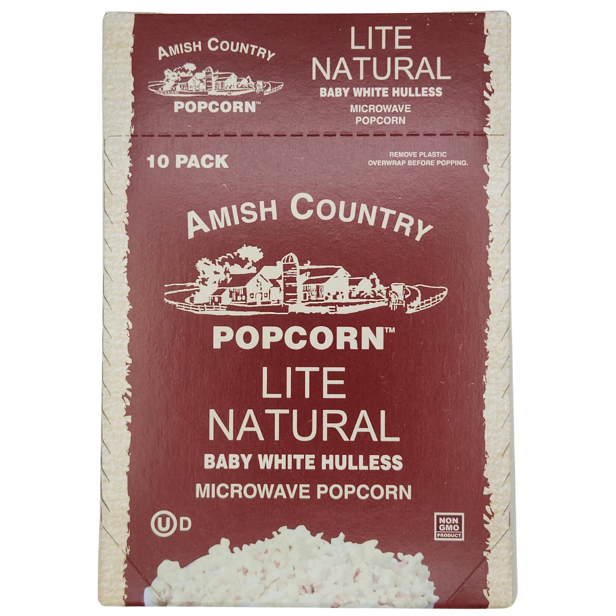 Amish Country Popcorn bags, a convenient microwave snack option
