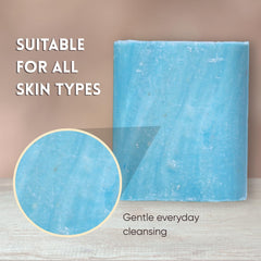 Amish Farms cruelty-free bar soap packaging signifying vegan formulation.
