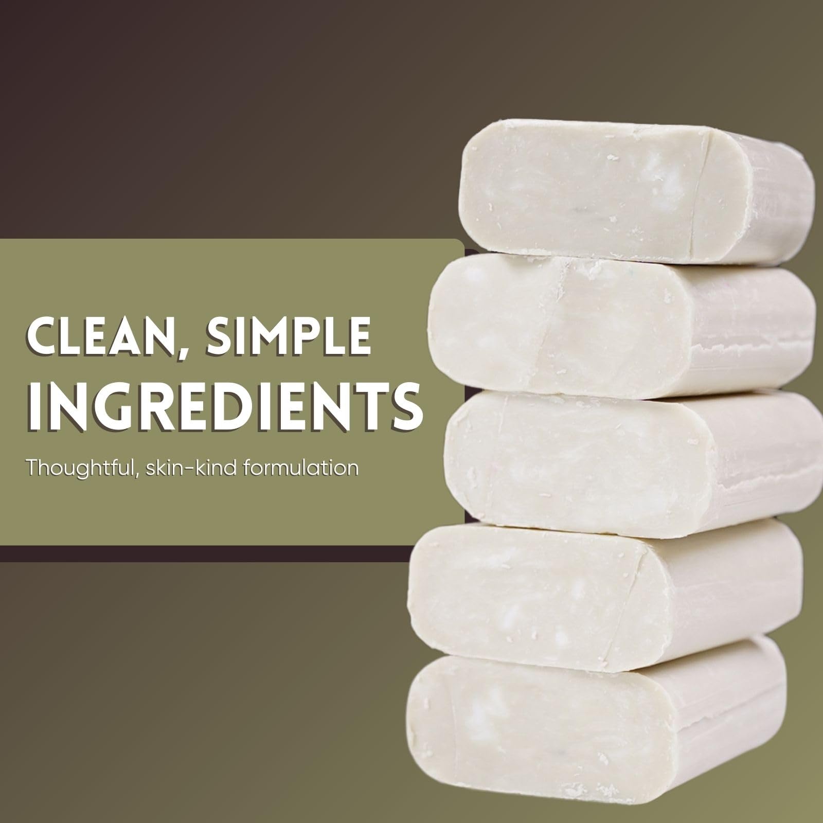 Amish Farms bar soap shaving-friendly for a smooth, comfortable shave.