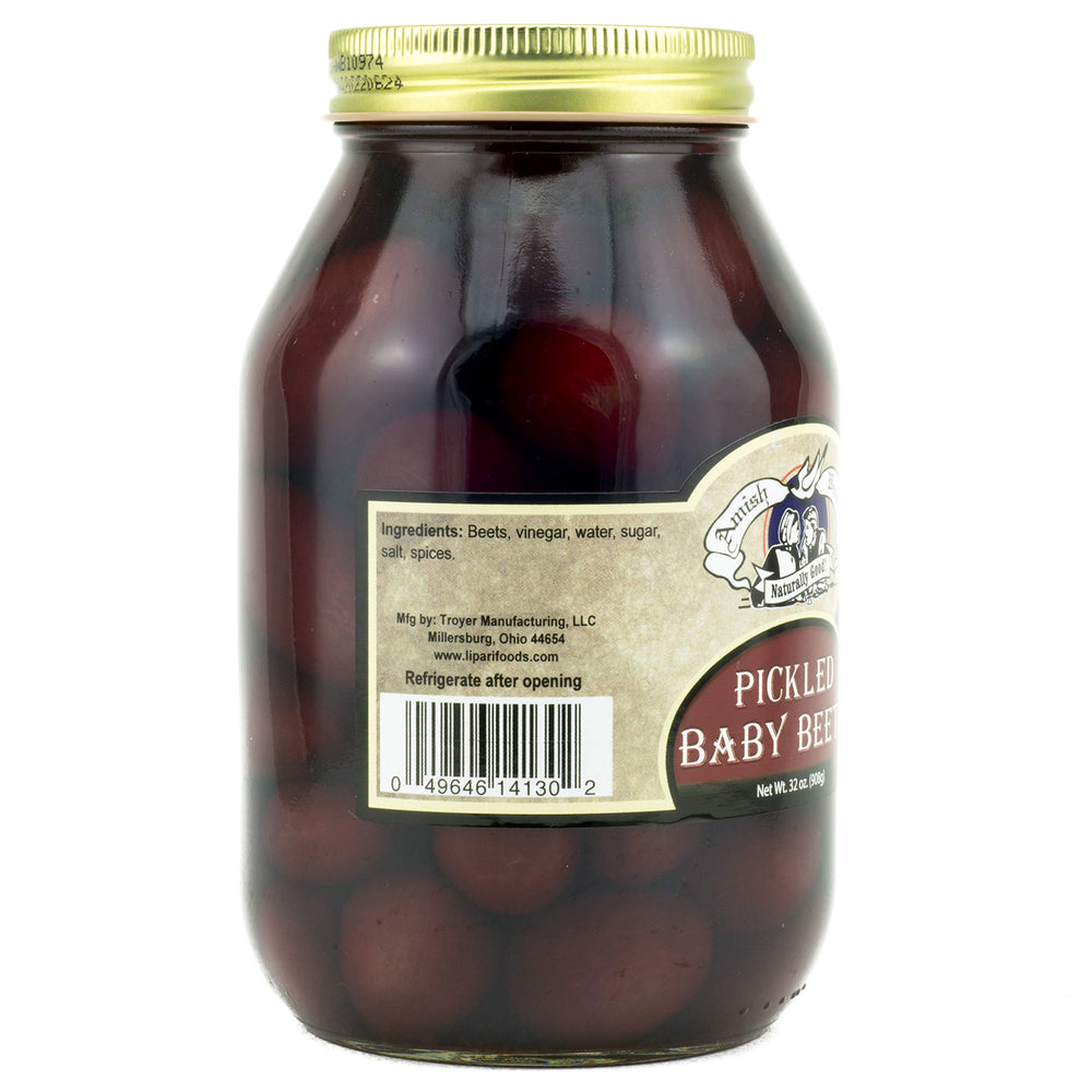 Amish Wedding pickled baby beets plate serve; adds color to dishes