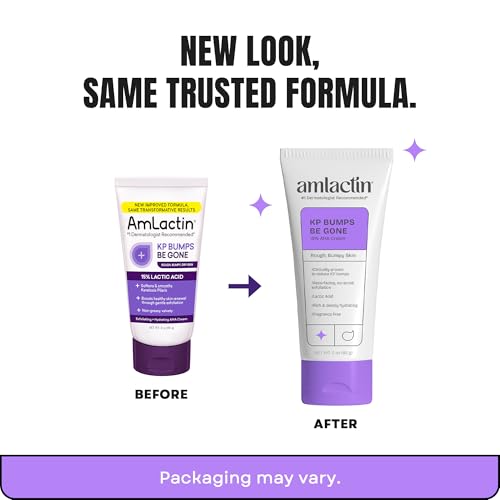 AmLactin KP Bumps Be Gone texture close-up for hydration.