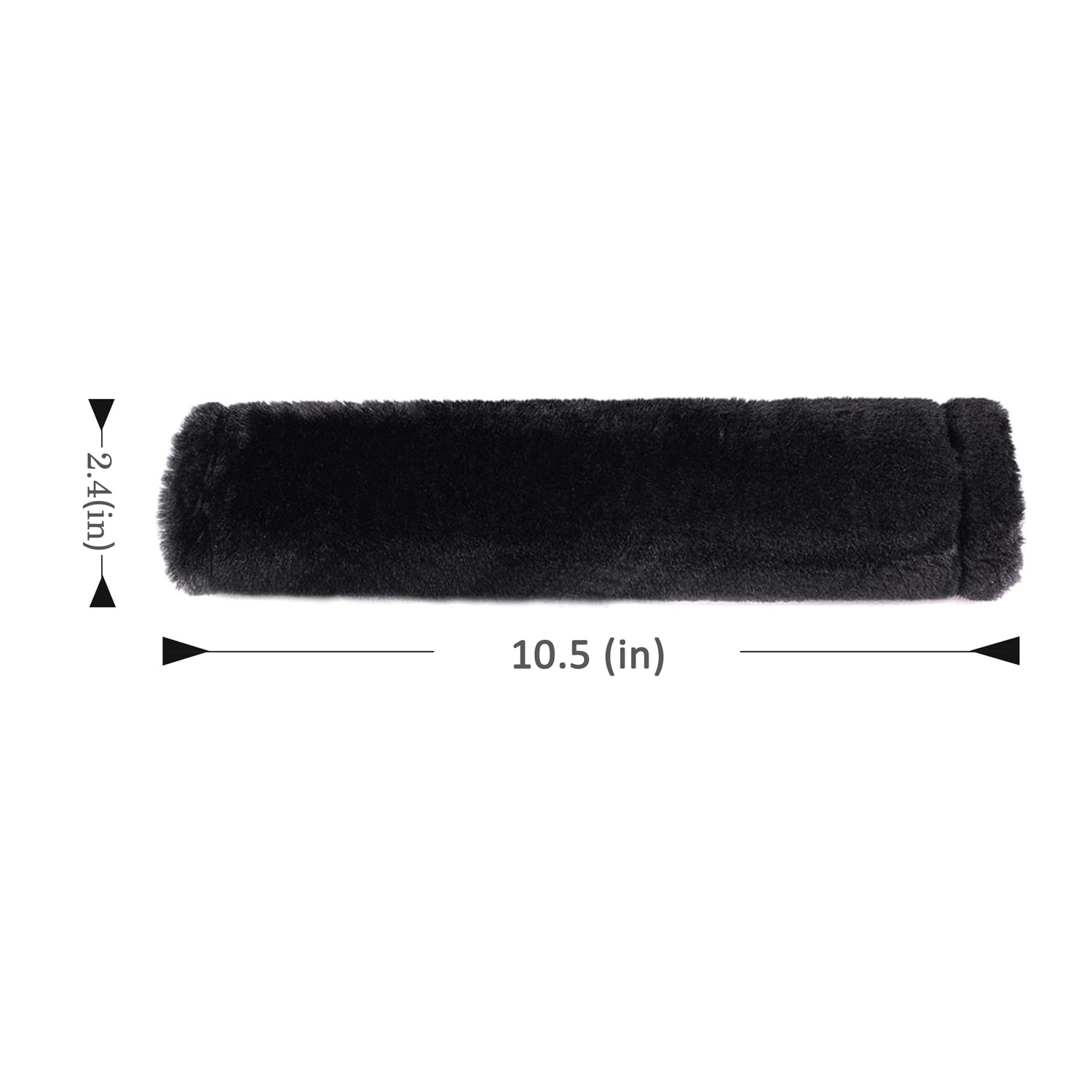 Amooca seatbelt cover on backpack strap provides cushioned support.