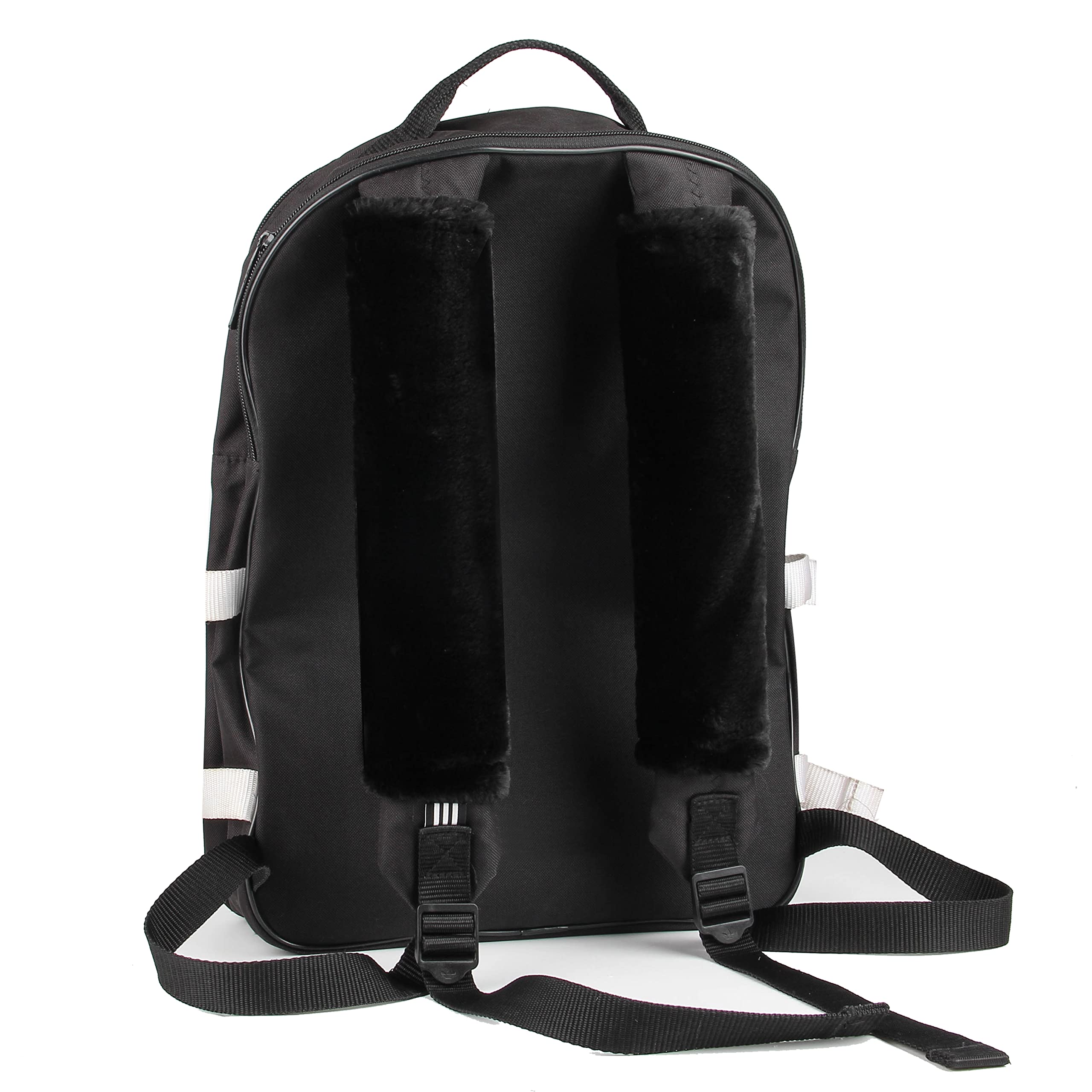 Amooca universal-fit pad secured on strap reduces fatigue during travel.