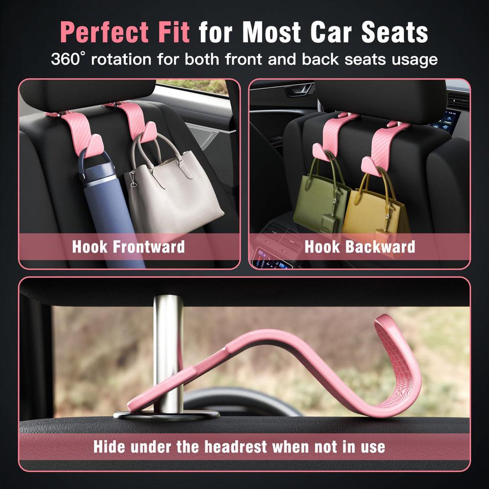 Amooca four-pack helps organize car clutter and store items