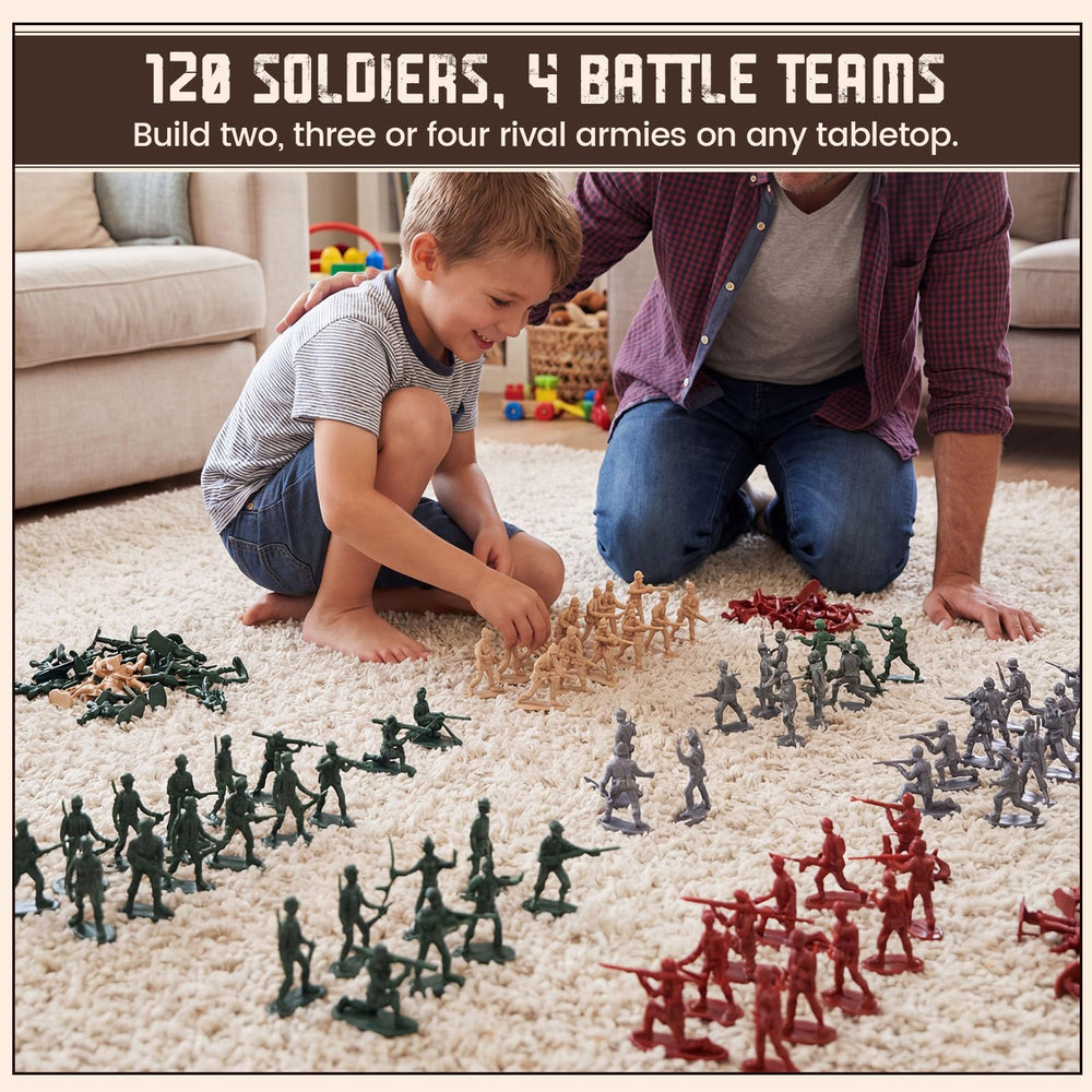 AMOR PRESENT army men with vehicles for dynamic battlefield play and stories