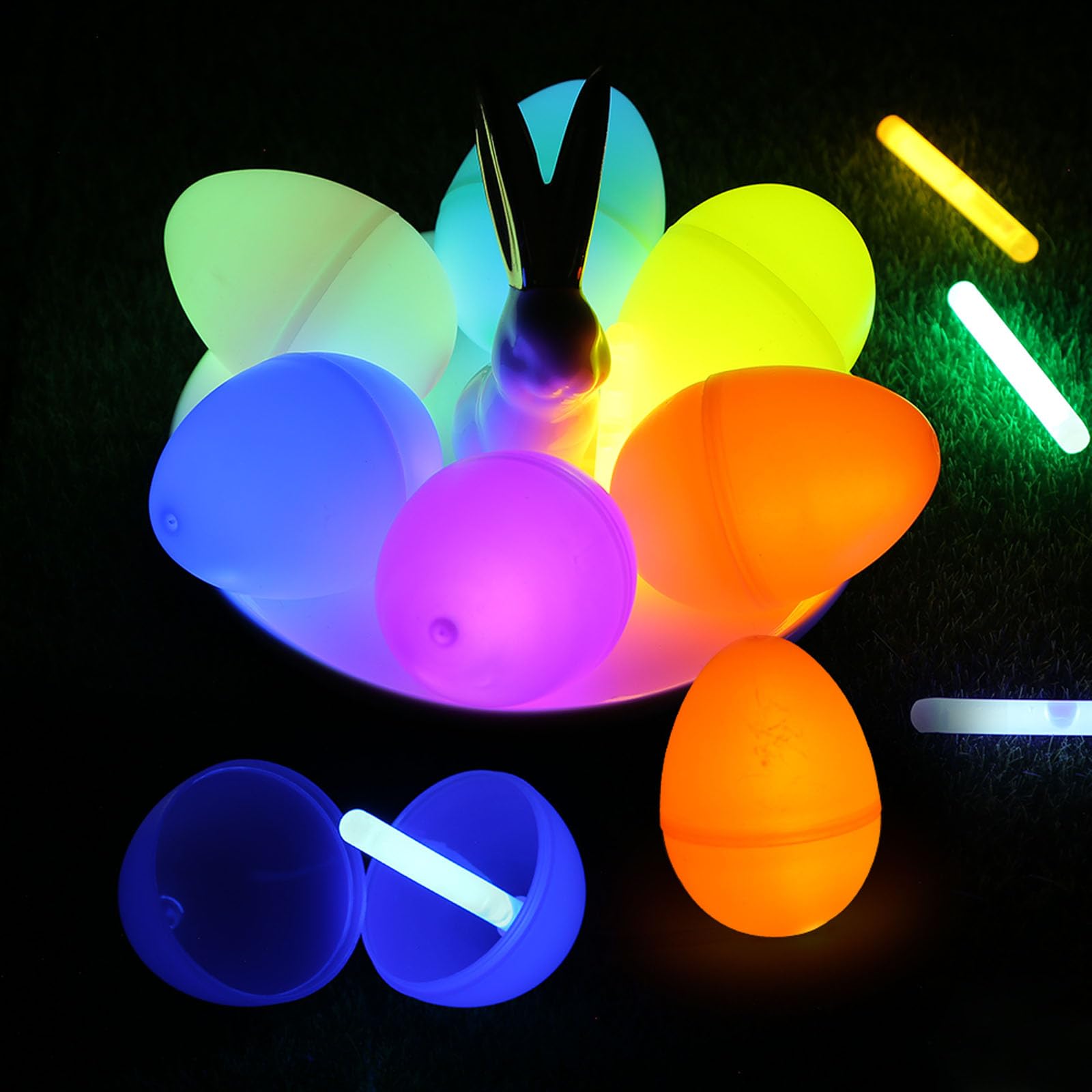 AMOR PRESENT glow sticks illuminate wedding receptions and outdoor events