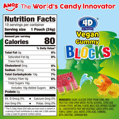 AMOS 4D blocks with real juice deliver fruity flavor perfect for lunchboxes.
