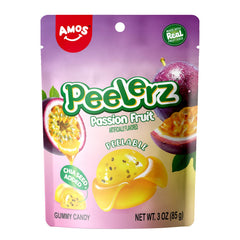 AMOS Peelerz Passion Fruit Pack shows a colorful assortment ready-to-eat on the go.