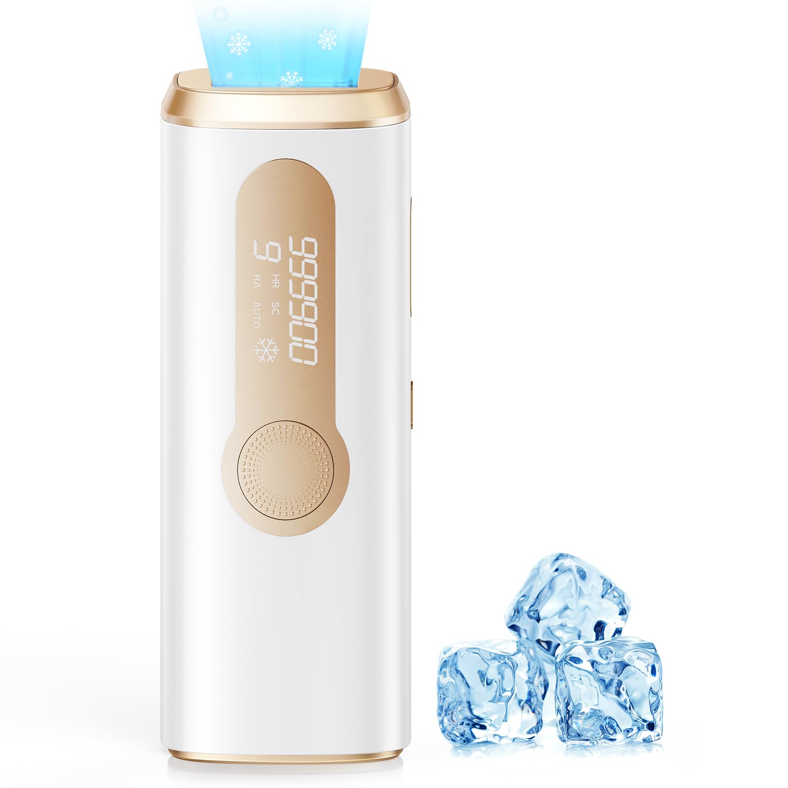 AMOTAOS IPL hair removal device front view for convenient at-home sessions