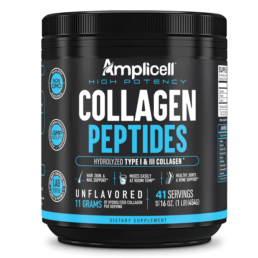 Amplicell grass-fed collagen source from USA.