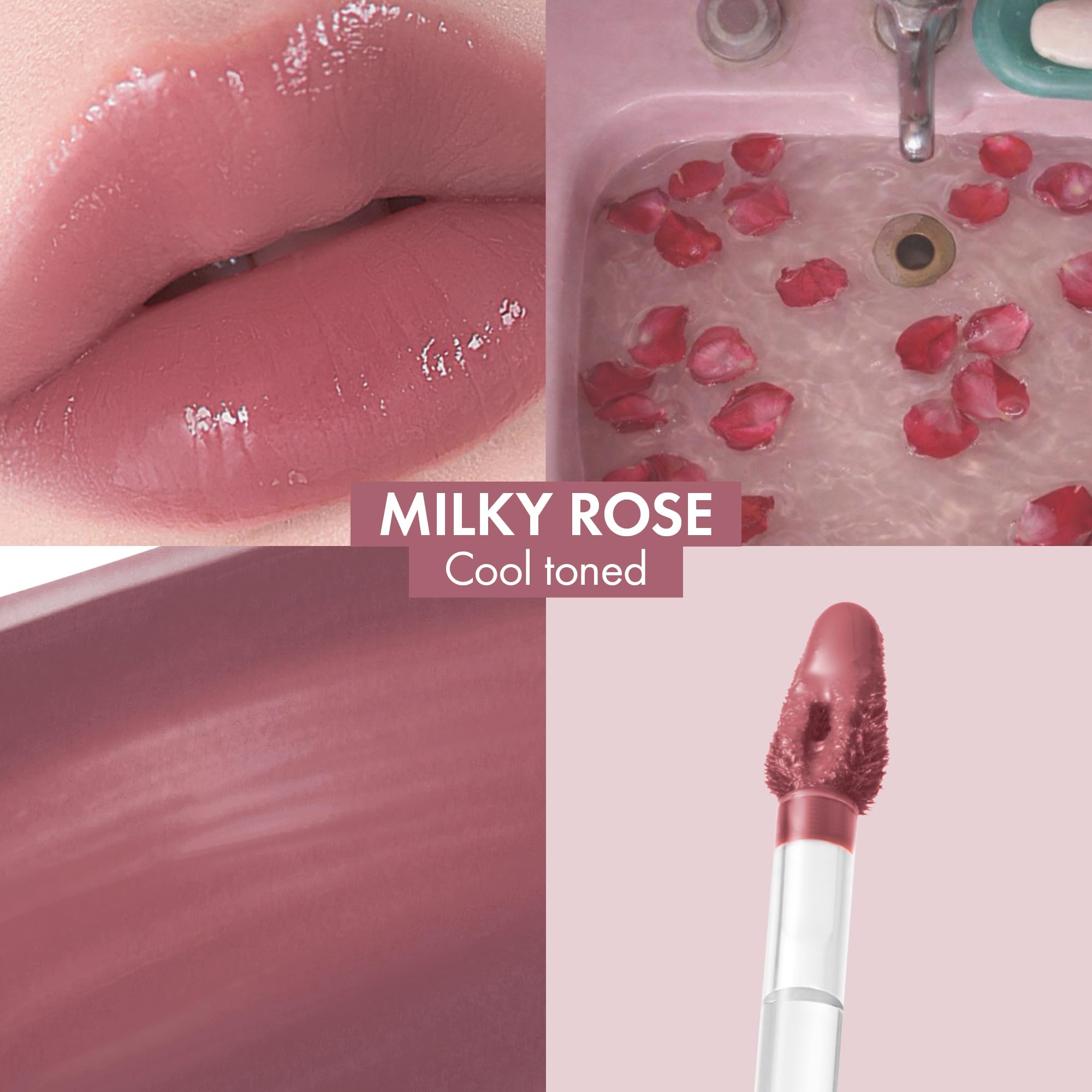 Close-up cap of Amuse Seoul Daisy Flower Dew Tint highlighting smooth release.