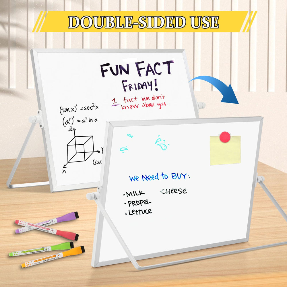 AMUSIGHT magnetic eraser and holder keep markers organized.