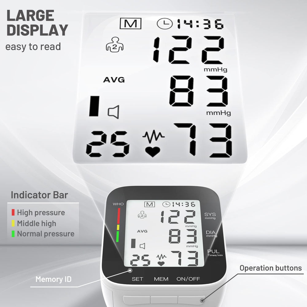 AMZ VISION device features voice broadcast for accessible readings.