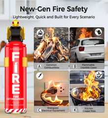 AmzBoom ABCK spray-action demonstrates quick activation for emergencies