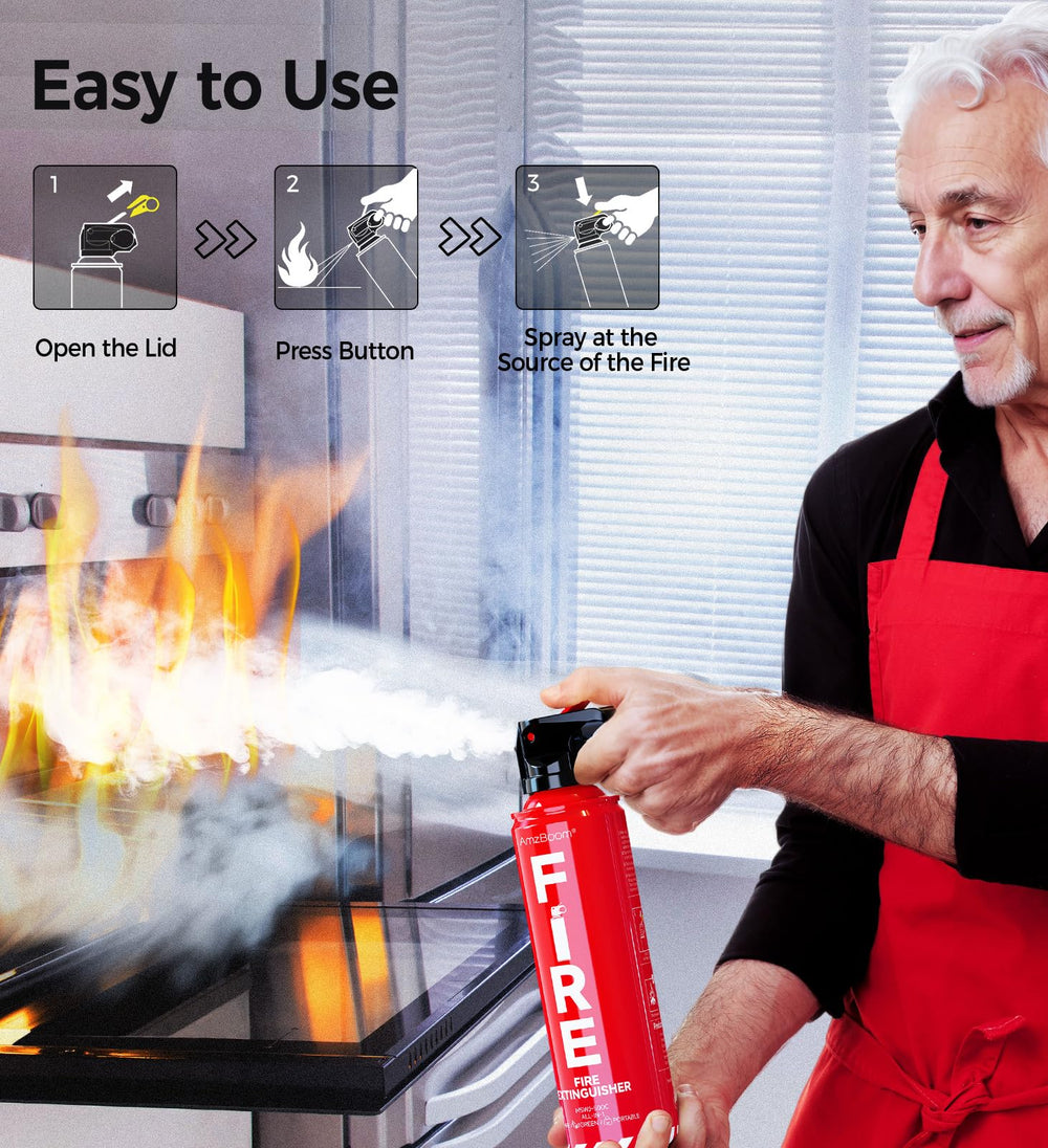 AmzBoom mounting brackets included enable fast access in kitchens or cars
