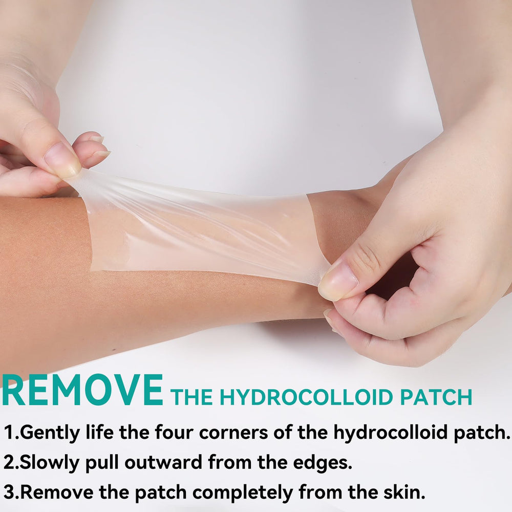 Amzfusfred hydrocolloid roll adheres securely through daily movement.