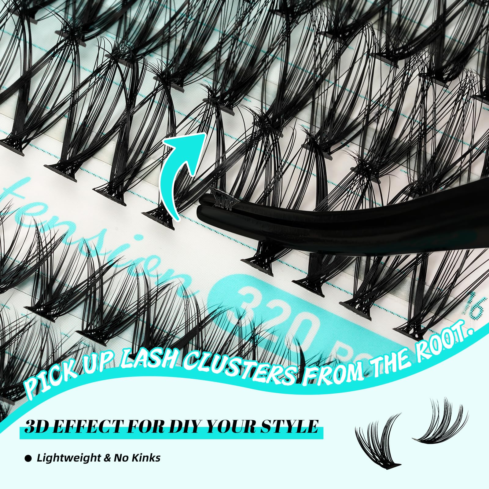 AMZGIRL LASH applicator tool for precise placement