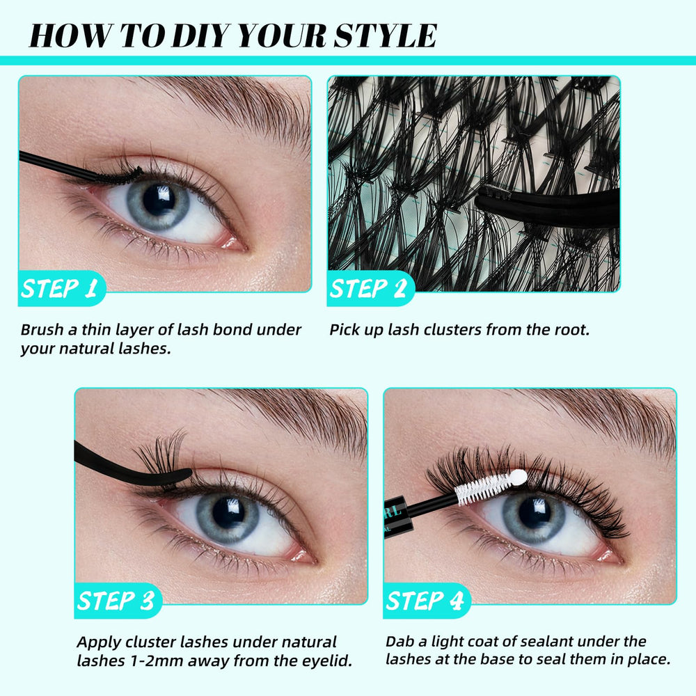 AMZGIRL LASH cluster application demo shows easy steps