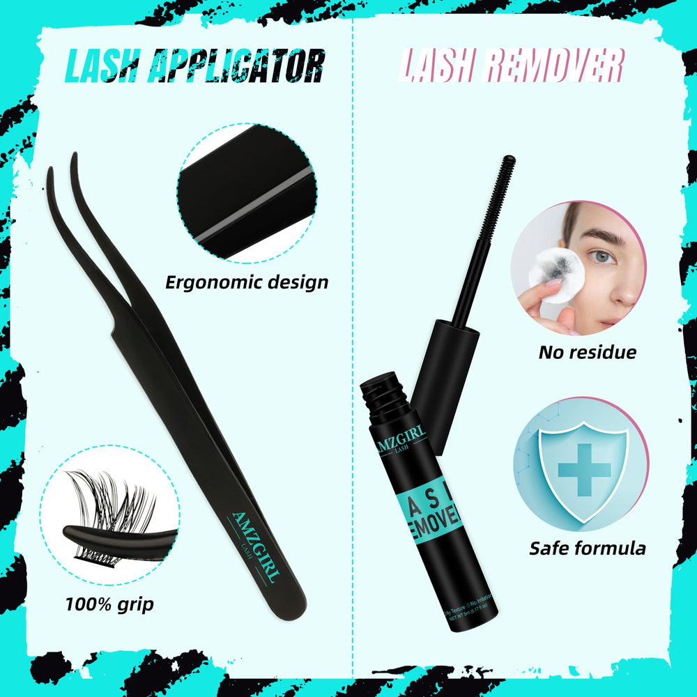 AMZGIRL LASH Extensions range from 8 to 16 mm for versatile styles.