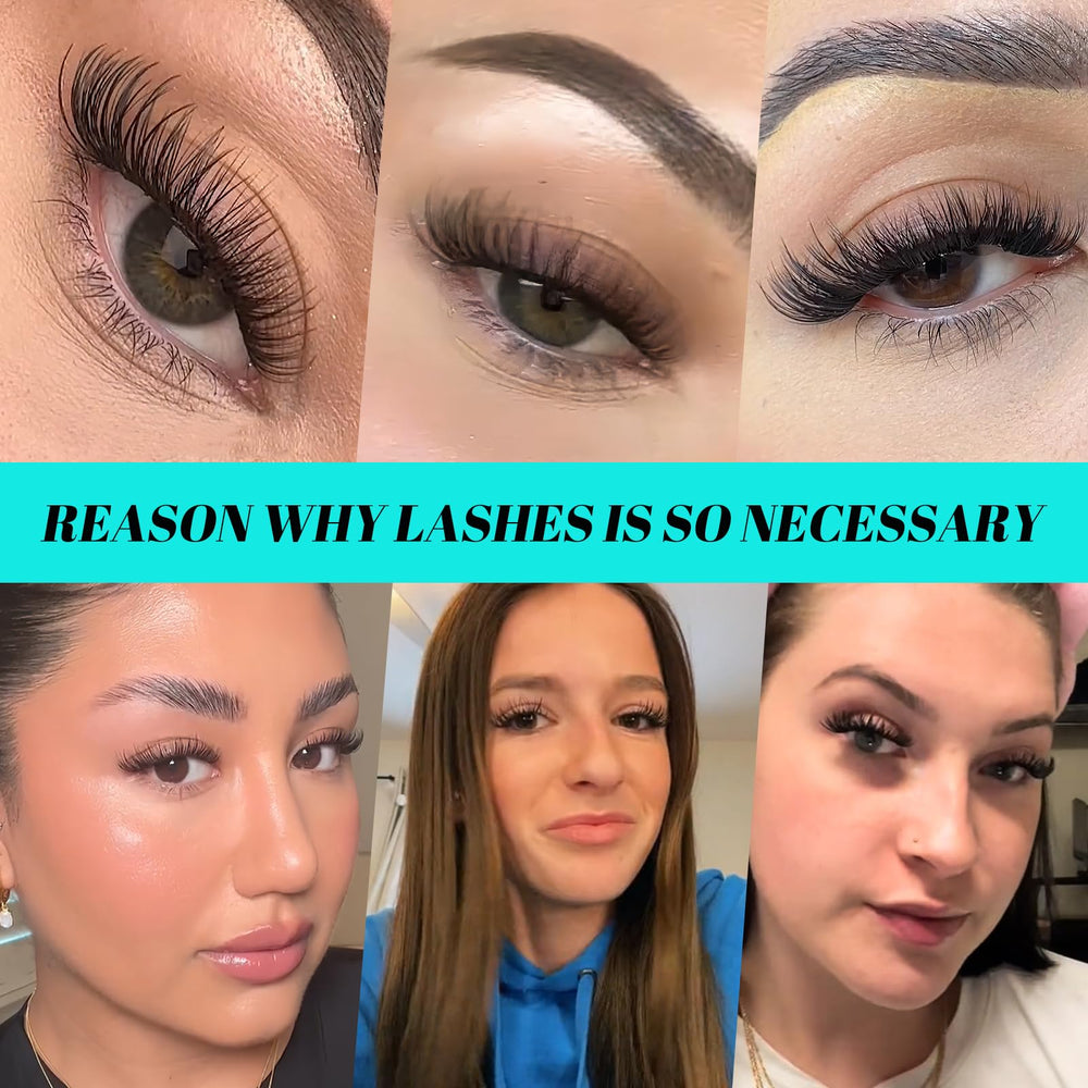 AMZGIRL LASH mild formula for gentle use around eyes