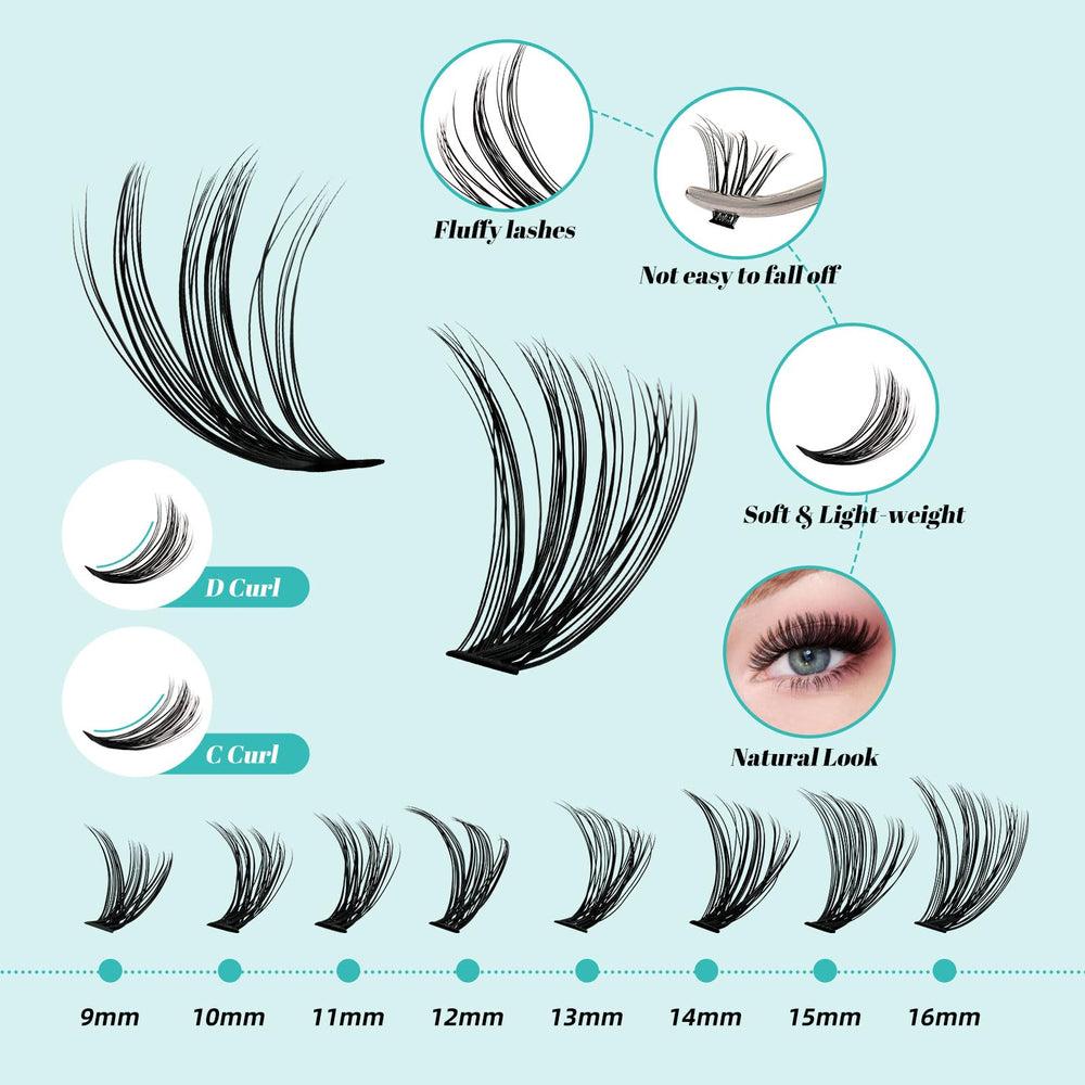 AMZGIRL LASH remover for gentle cleanup of clusters