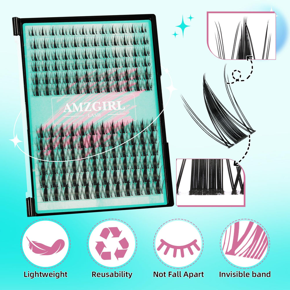 AMZGIRL LASH remover safely removes glue with ease.