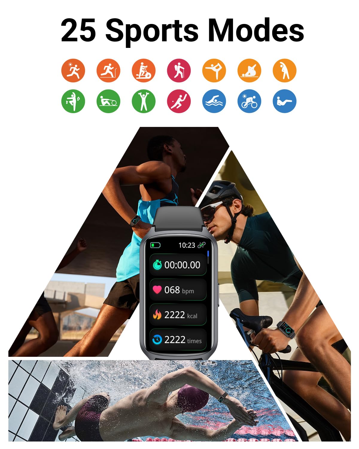 Amzhero Health Tracker blood pressure tracker provides on-the-go readings