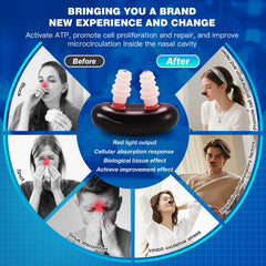 AMZKEIO USB-rechargeable nasal therapy enables convenient sessions