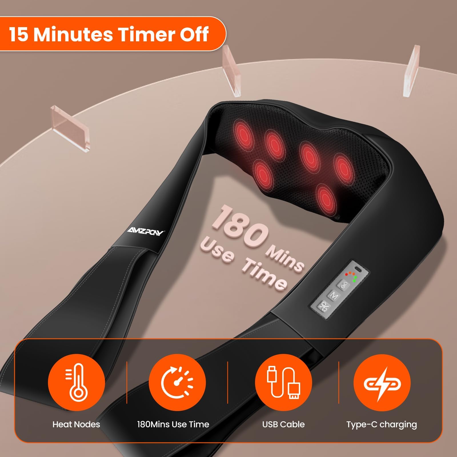 AMZPONY 5-speed intensity lets you tailor pressure