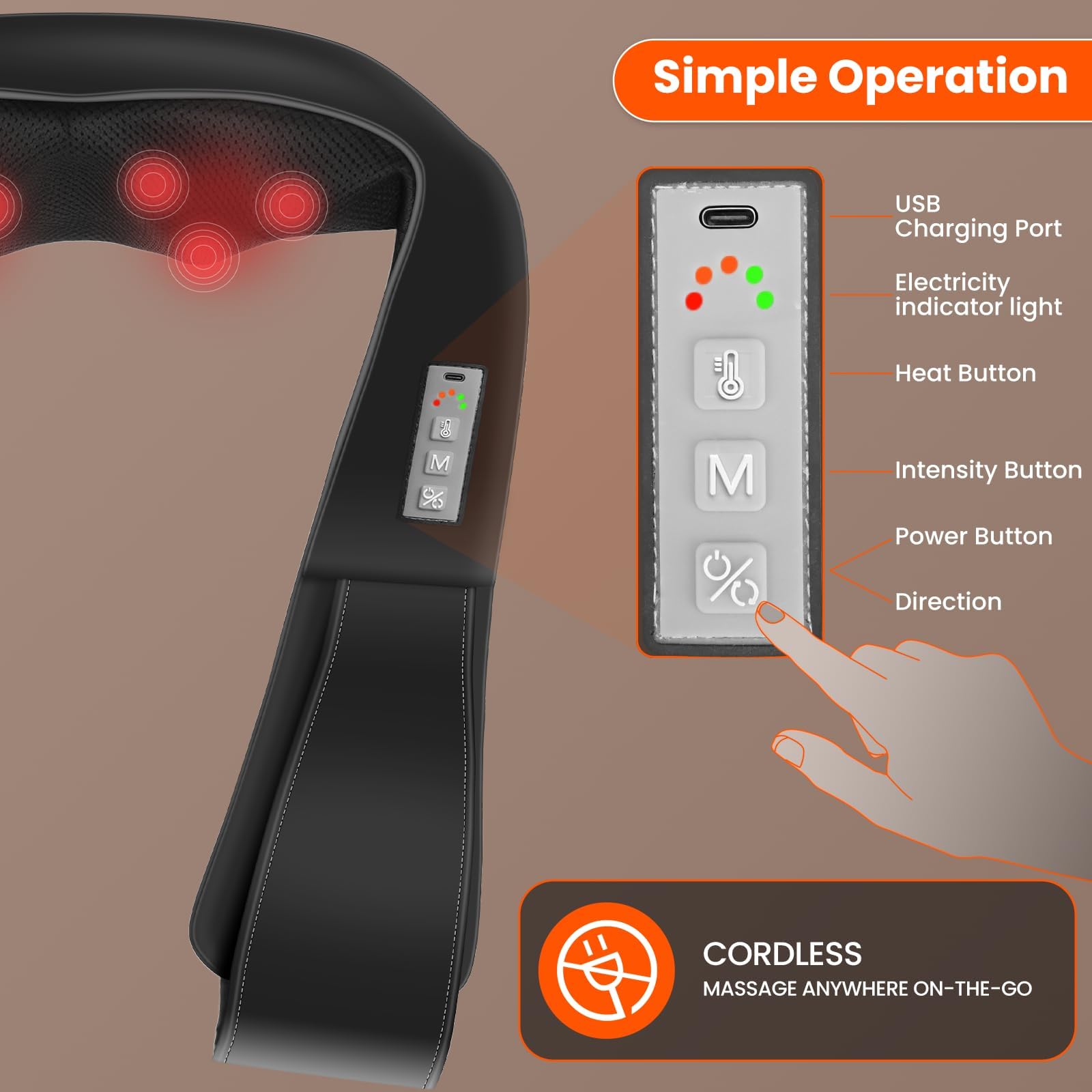 AMZPONY foldable design for easy portability