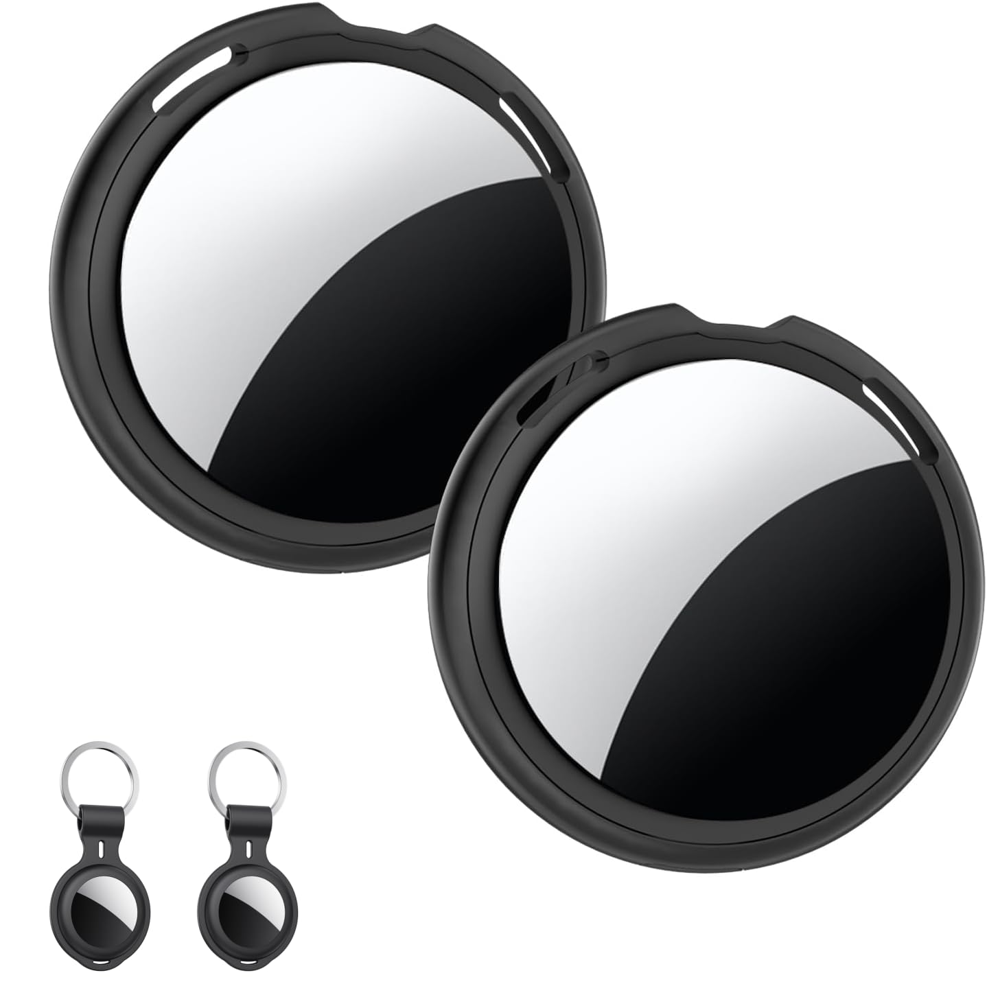 AMZSMT tracker tag in apple-findmy-case for quick item locating