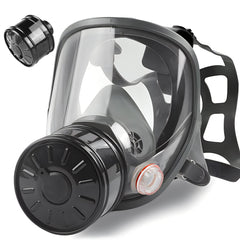 AMZYXUAN full-face respirator mask for comprehensive facial protection.