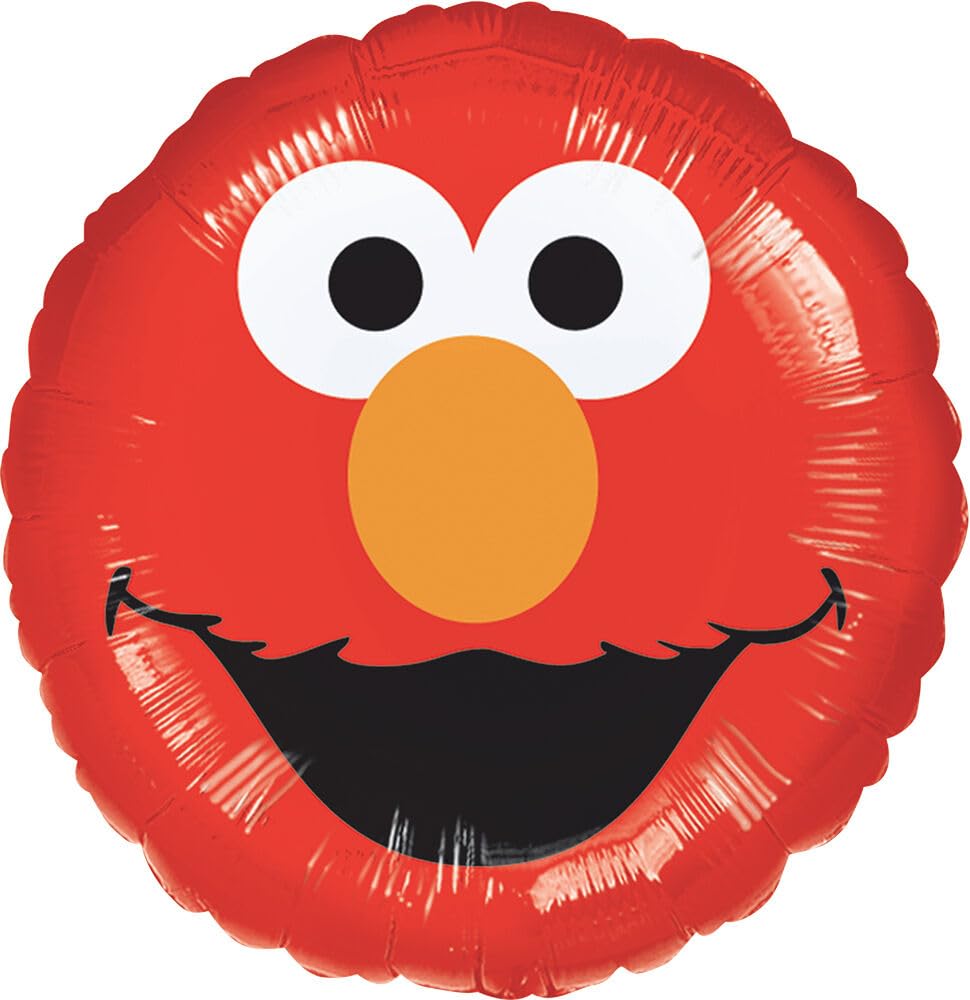 Anagram Sesame Street 17-inch foil balloon adds playful decor