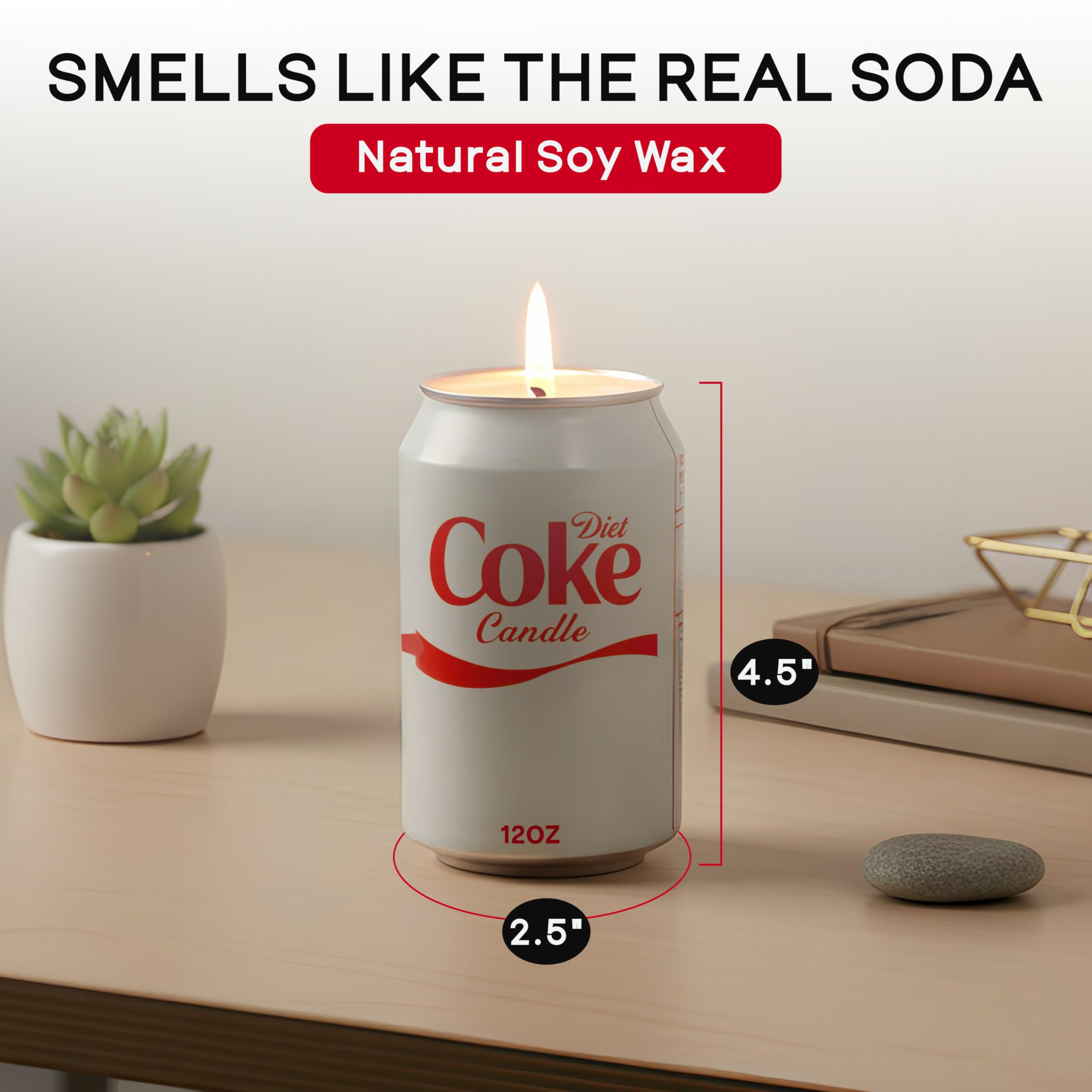 Anakz Diet Candle provides a funny candle experience with cola aroma.