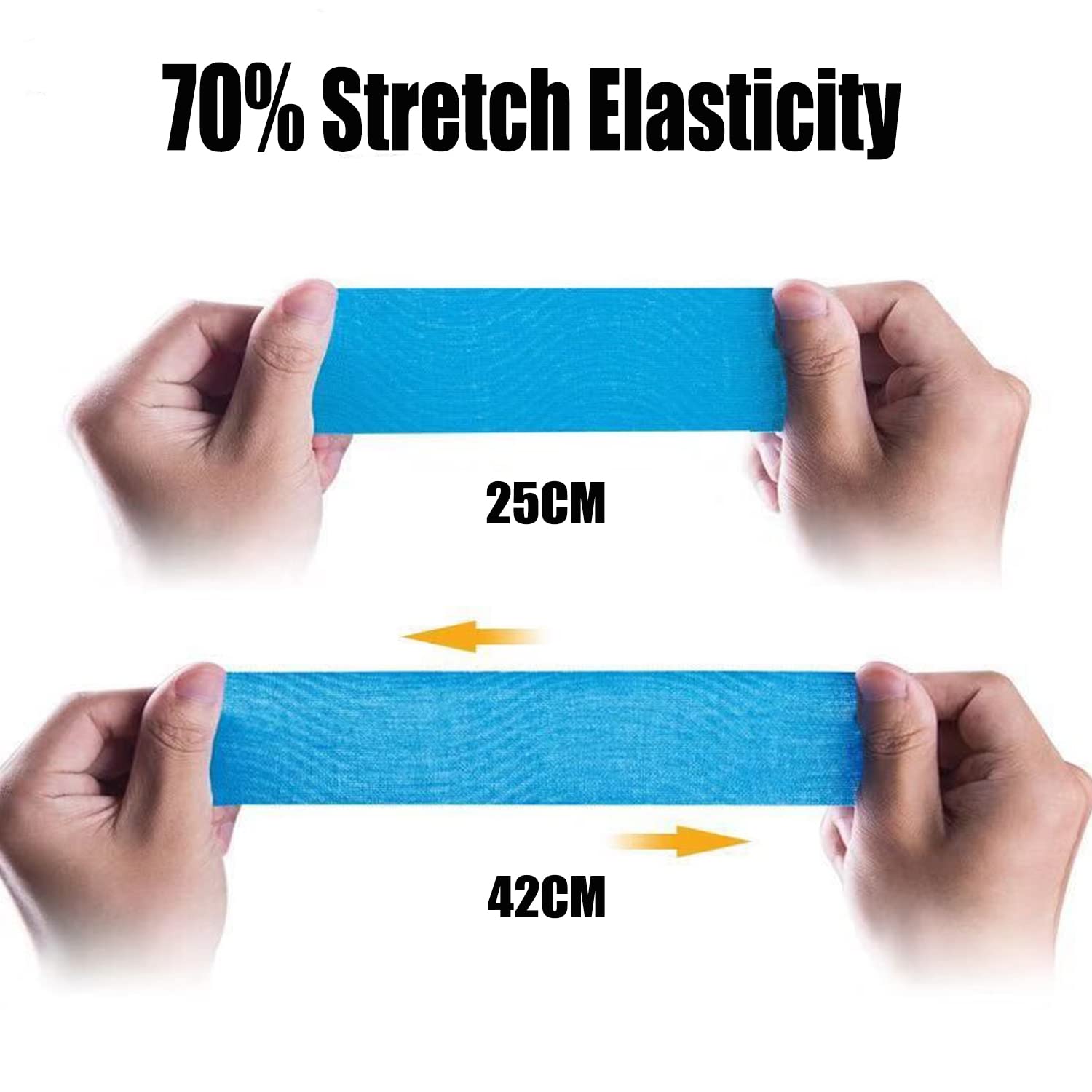 ANAMPION kinesiology tape pro 3 rolls waterproof and sweat resistant adhesion